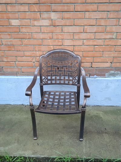 Кресло из литого алюминия Gera