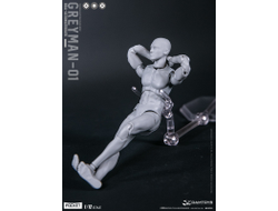 Серый манекен - Коллекционная фигурка 1/12 SCALE Action Figure Greyman (DPS11) - DAMTOYS