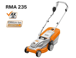 Аккумуляторная газонокосилка STIHL RMA 235, с AK 20 и AL 101