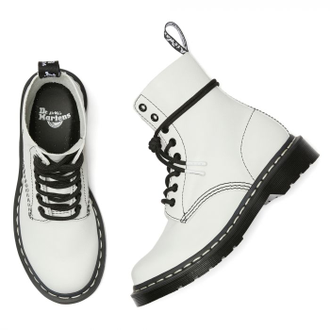 БОТИНКИ DR. MARTENS (ДОКТОР МАРТИНС) 1460 Pascal белые женские