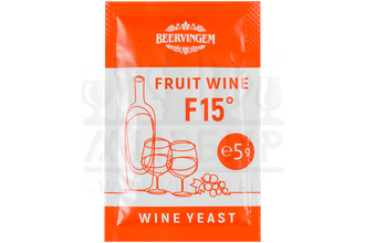 Дрожжи винные "Beervingem" Fruit Wine F15, 5 г