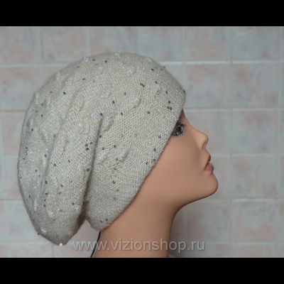 Берет белый Италия vizio 4971