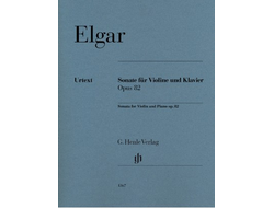 Elgar. Sonate op.82 für Violine und Klavier