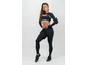 леггинсы HIGH WAISTED SHAPING LEGGINGS GLUTE PUMP 247 черные