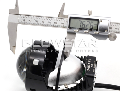 Билед модули Sariti S1 3.0 дюйма, 2 чипа, 5500K, 12V, 53W/62W, крепление 3R