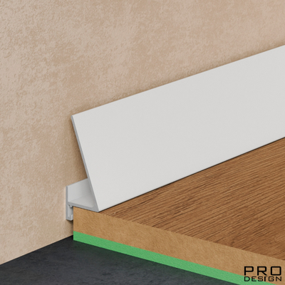 Плинтус Pro Design Corner 570 Белый муар