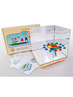 Игровой набор Фребеля "Мозаика геометрическая 3D"