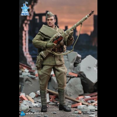 ПРЕДЗАКАЗ - Снайпер Василий Зайцев (Джуд Лоу, "Враг у ворот") - КОЛЛЕКЦИОННАЯ ФИГУРКА 1/12 WWII Russian Sniper – Vasily Zaitsev (XR80037) - DID ?ЦЕНА: 9600 РУБ.?