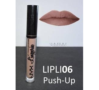 Жидкая матовая помада NYX Lip Lingerie 06 Push-Up