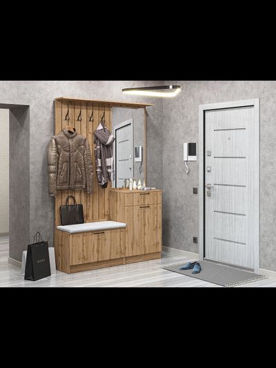 Стиль-02 Wotan Oak 2S/Дуб Вотан