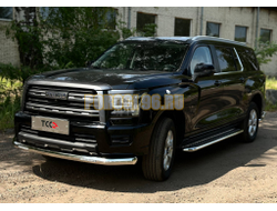 Защита передняя нижняя 76,1 мм ТСС для Haval H5 2024-