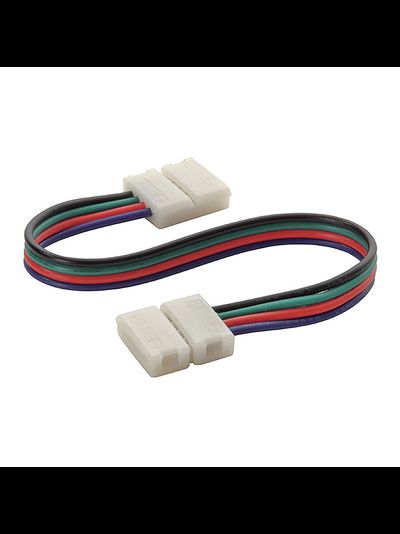 Соединительный кабель с 2-мя зажимными разъемами для многоцветной ленты SC41C2ESB Ecola