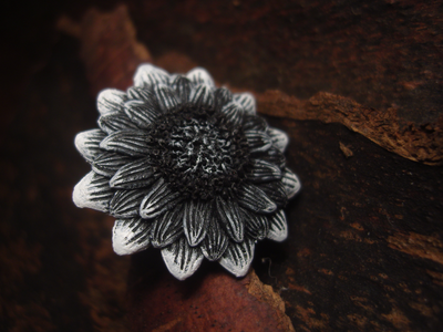 Кольцо "Цветок Угля и Пепла"