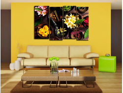 Модульная картина "Набор СПА"