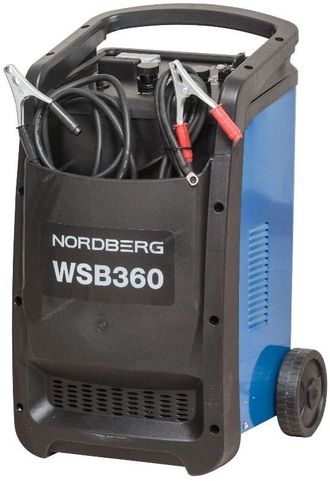 УСТРОЙСТВО пускозарядное 12/24V макс ток 360A NORDBERG WSB360