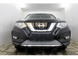 Защита радиатора Nissan X-Trail T32 2018- chrome низ