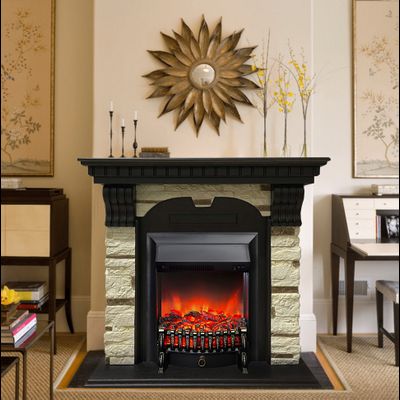 Электрокамин Дублин BL M1 с очагом Fobos