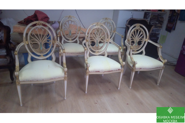 Разборка итальянских стульев
