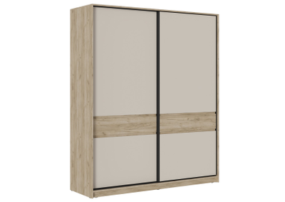 Бостон шкаф-купе ШК-005 Дуб Крафт серый/Кашемир