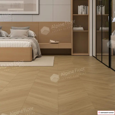 Ламинат Alpine Floor Chevron Art Дуб Памир LF109-02 34 класс толщина 12 мм с фаской 1.232 м2