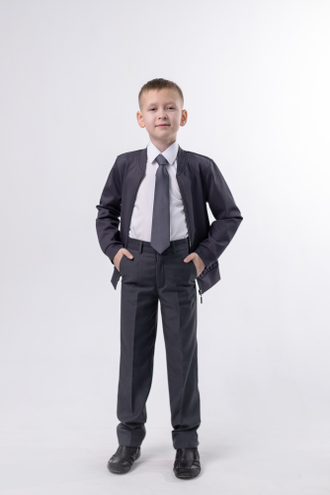 Бомбер на замке унисекс