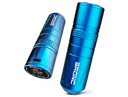Беспроводная тату машинка BRONC SHORT-X Wireless Pen Blue