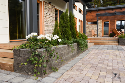 Декоративный камень для изгороди Lakka Citymuurikivi