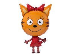 Три кота Карамелька (Размер 81 см) шар который ходит