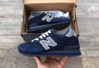 Кроссовки new balance 574 All Blue