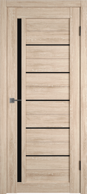 Дверь ПО Atum 1 Sand Vellum Black Gloss