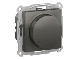 Светорегулятор поворотный 400 Вт, сталь, серия AtlasDesign