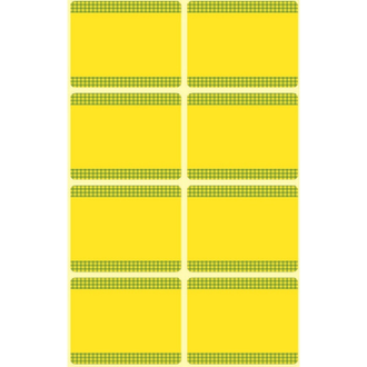 Этикетки всепогодные Z-design 59373,желтые 28х36мм, 8шт/л. 5л./уп