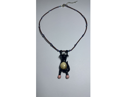 Подвеска с янтарем