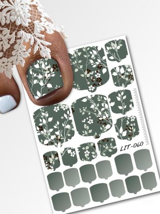 Мини пленки для педикюра LIT-060