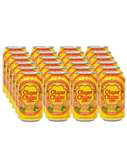 Chupa Chups Газированный Напиток Апельсин 345мл (24)