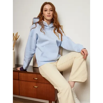 ЖЕНСКОЕ ХУДИ "НЕБЕСНО-ГОЛУБОЕ НАСТРОЕНИЕ"