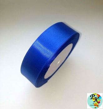 ЛЕНТА АТЛАСНАЯ СИНЯЯ 1,2 СМ