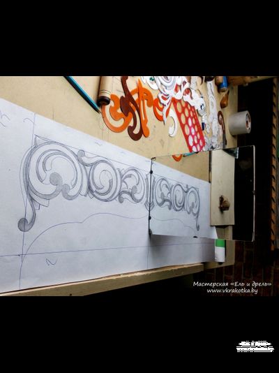 Эскиз 11 Наличник