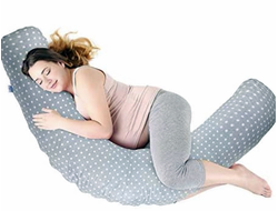 Подушка для  беременных банан с 220 см холлофайбер с наволочкой поплин цвет Звездопад