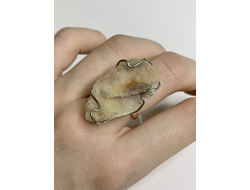 Кольцо с халцедоном