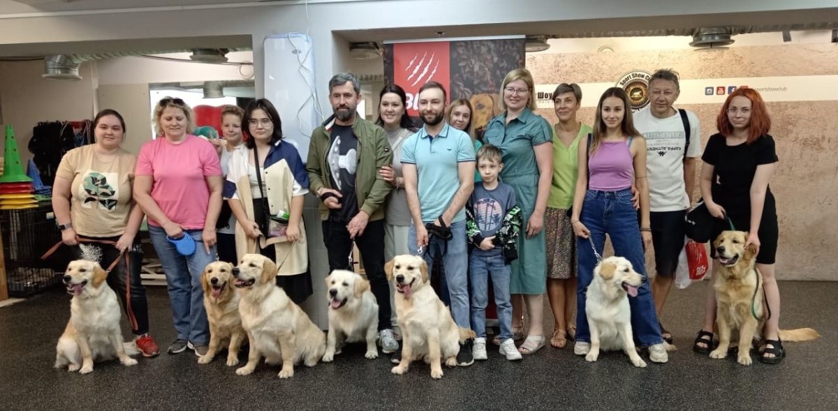 Выпускники питомника собак "Русское Золото"