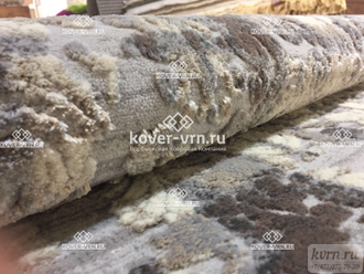 Ковер KALAHARI w7211 l.grey-d.beige / 0.8*1.5 м