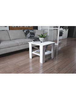 Журнальный стол Консул 9 Белый (ТЭКС)