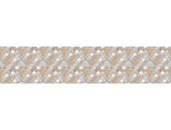 SF 13 АРАБЕСКА ЦВЕТНАЯ Глянцевая стеновая панель  2800х610х6мм ALBICO