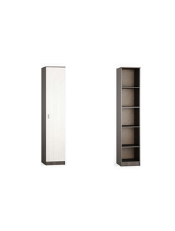 Шкаф-пенал "Тополь 1" (Бр)