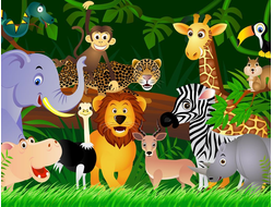 Купить греющую картину с фото Джунгли