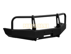 Передний силовой бампер серии Туризм на УАЗ Патриот, УАЗ Пикап 2005- (02.225.51)