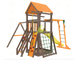 Деревянная детская площадка для дачи IgraGrad Панда Фани Gride с рукоходом
