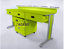 «БИОлогия» Лабораторный стол с системой хранения