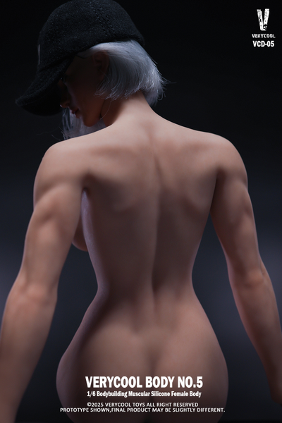 ПРЕДЗАКАЗ - Мускулистое бесшовное женское тело - Коллекционная фигурка 1/6 Silicone Female Body Bodybuilding Muscular Physique Natural Skin Tone (VCD-05B) - VERYCOOL  ?ЦЕНА: 9900 РУБ.?